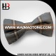 Wholesale bow tie mens striped gray bow tie