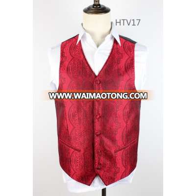 2016 New design 100% polyester Men's Waistcoat men's vest